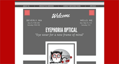 Desktop Screenshot of eyephoriaoptical.com